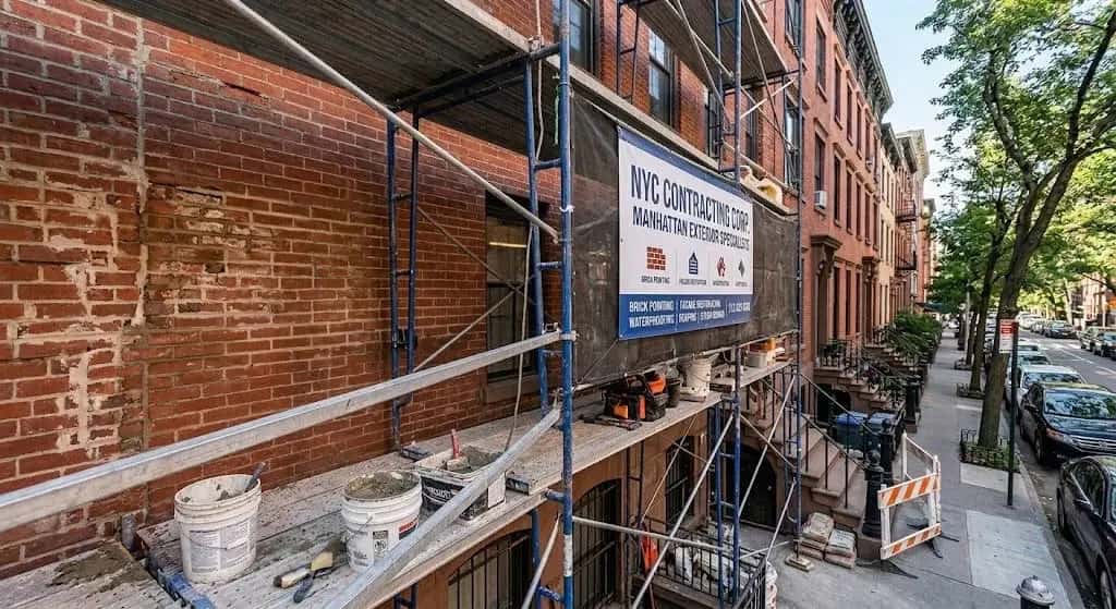 Masonry and brick pointing services in Manhattan, NY